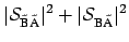 $\displaystyle \vert{\cal{S}}_{\tilde{\mbox{\scriptsize B}} \tilde{\mbox{\script...
...t^2 +
\vert{\cal{S}}_{\mbox{\scriptsize B} \tilde{\mbox{\scriptsize A}}}\vert^2$