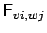 $ {\sf {F}}_{vi, wj}$