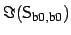 $ \Im({\sf{S}}_{\mbox{\scriptsize b}0,\mbox{\scriptsize b}0})$