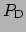 $ P_{\mbox{\scriptsize D}}$