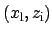 $ (x_{\mbox{\scriptsize l}}, z_{\mbox{\scriptsize i}})$