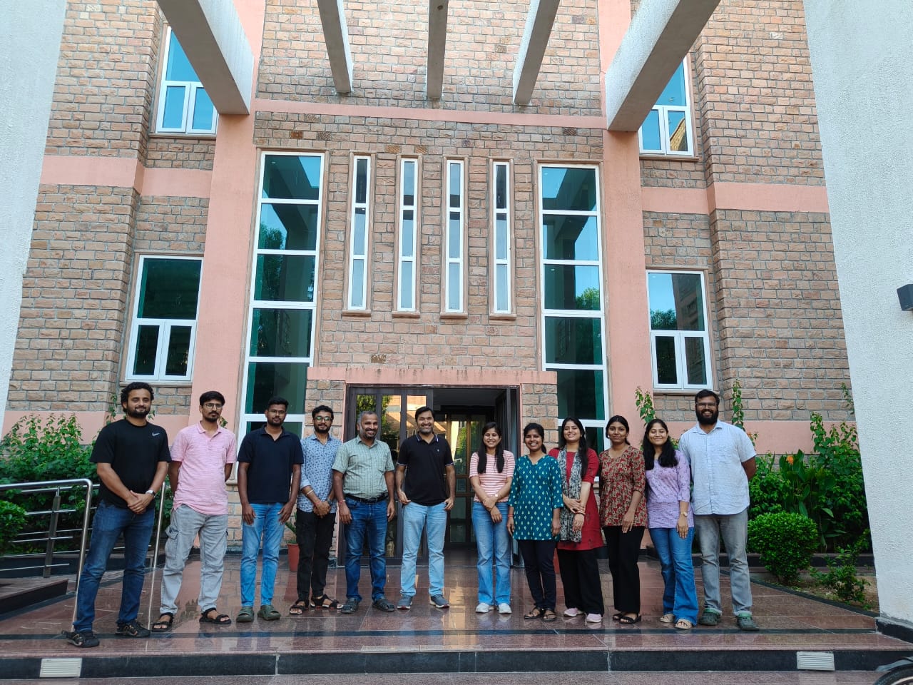 Research Group Photo with Dr. Santosh Mogurampelly