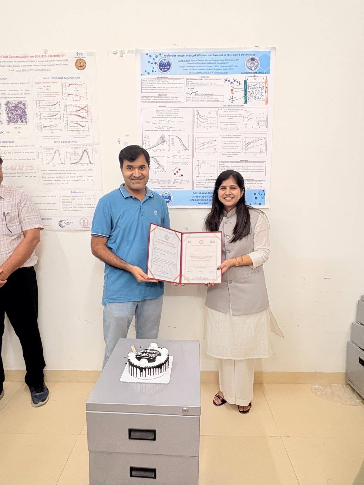 PhD achieved. Dreams realized. Congratulations, Dr. Hema!